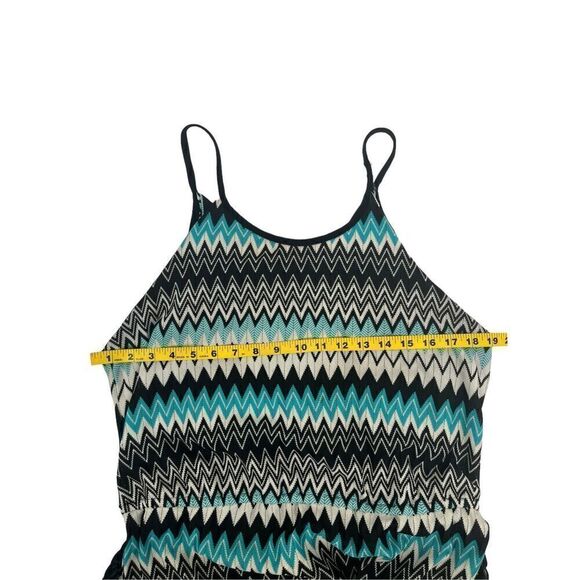 Bisou Bisou Womens Halter Keyhole Back Sleeveless Belted Maxi Dress Green Sz 16 - Picture 8 of 14